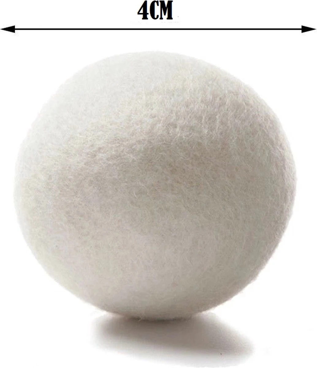 UsefullProducts Drogerballen - Wasbollen - Droogbollen - Wasdrogerballen - Energiebesparende Producten - 6 Stuks - 4CM - Afbeelding 2