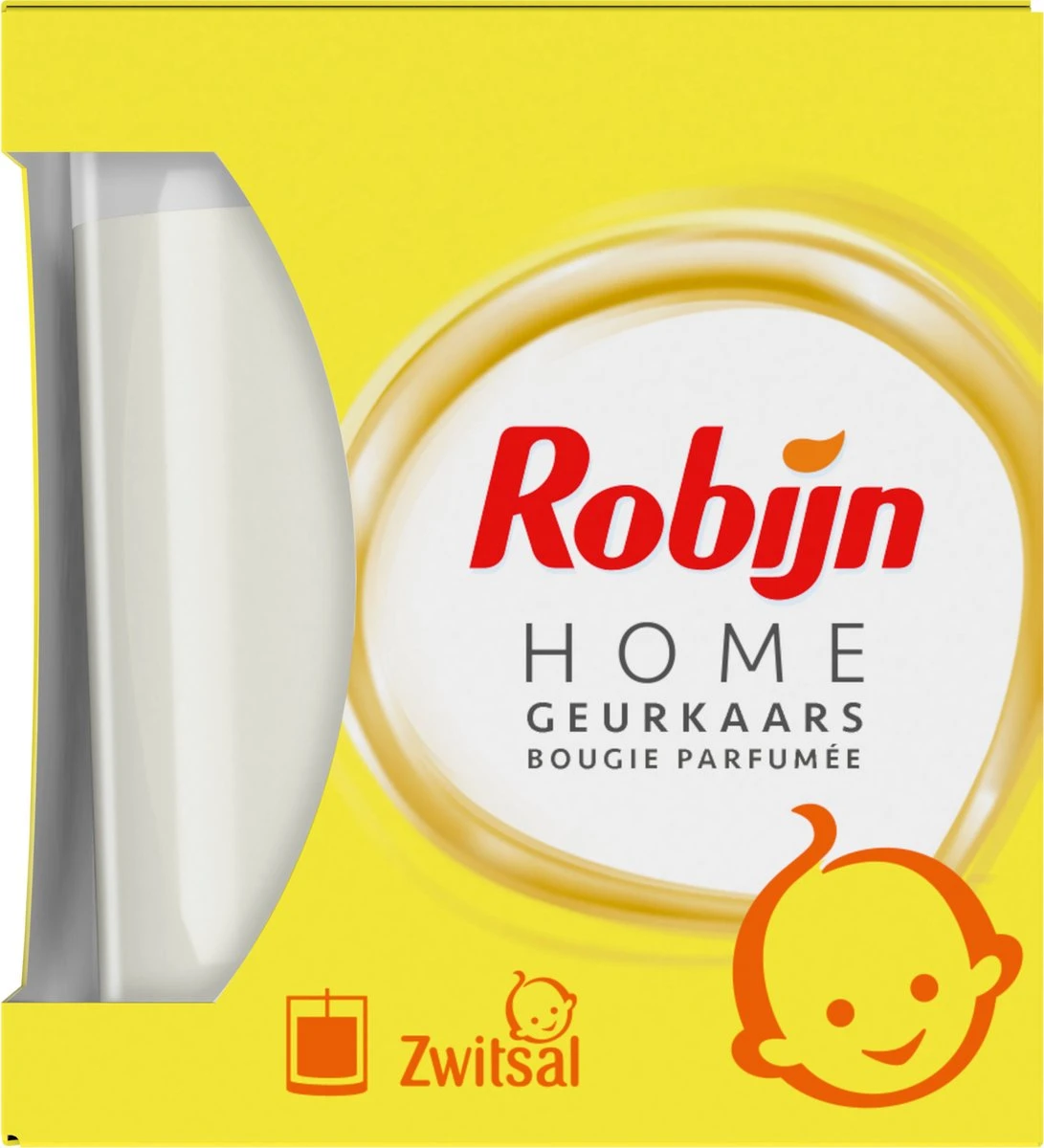 Robijn Zwitsal - Home Geurkaars - 115 Gram - Afbeelding 2