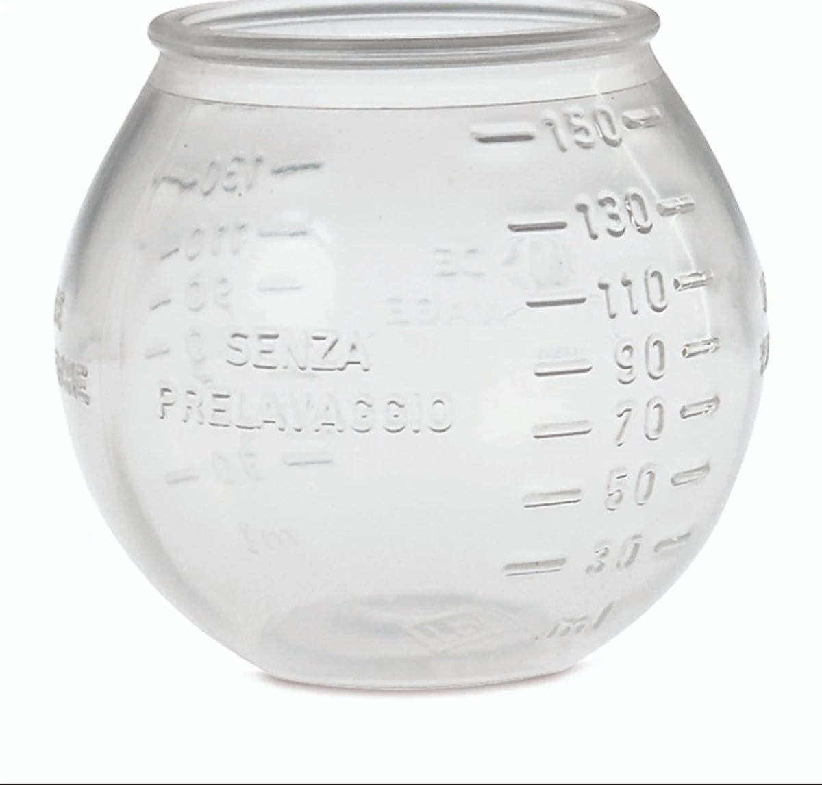 Merkloos Doseerbol 2 Stuks 150ml - Transparant - Wasbol - Wasbollen - Vloeibaar Wasmiddel Doseren - Voor Wasmachine - Doseerdop - Wasbal - Doseerwasbal - Herbruikbaar - Milieuvriendelijk - Afbeelding 2