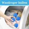 Wasdroger Ballen - Wasbol - Droogballen - Wasbal - Wasballen - Drogerballen - Wasballen Voor Wasmachine - 4 Stuks