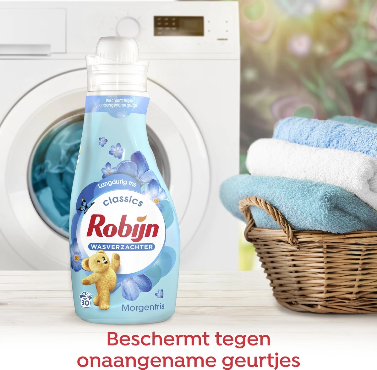 Robijn Classics Morgenfris Wasverzachter - 4 X 30 Wasbeurten - Voordeelverpakking - Afbeelding 4