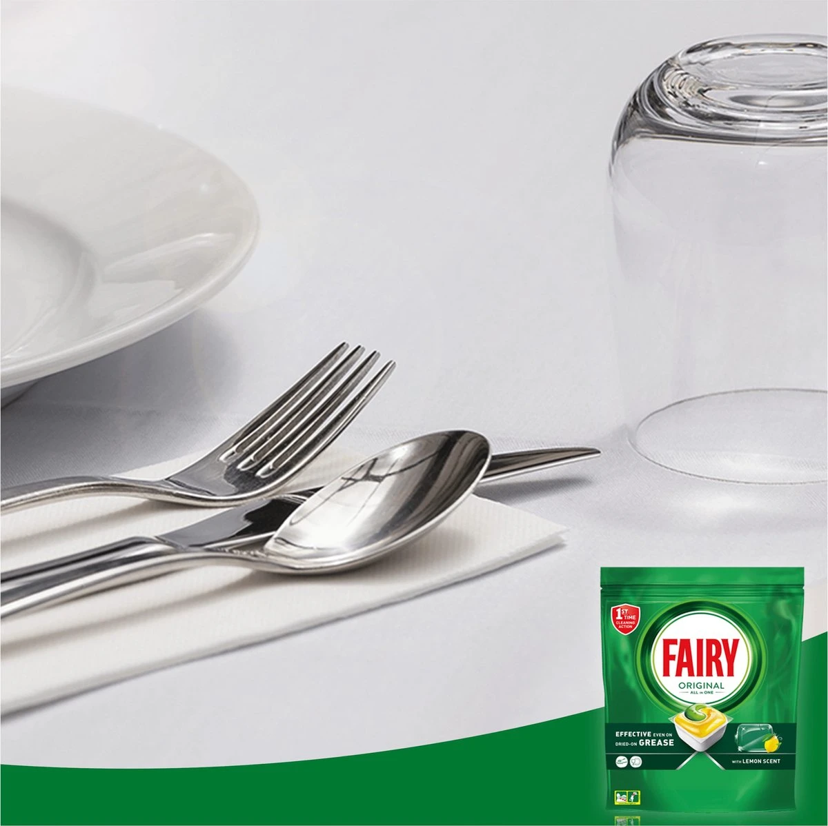 Dreft Original All In One Vaatwastabletten Regular - Voordeelverpakking 5 X 21 Stuks - Afbeelding 6