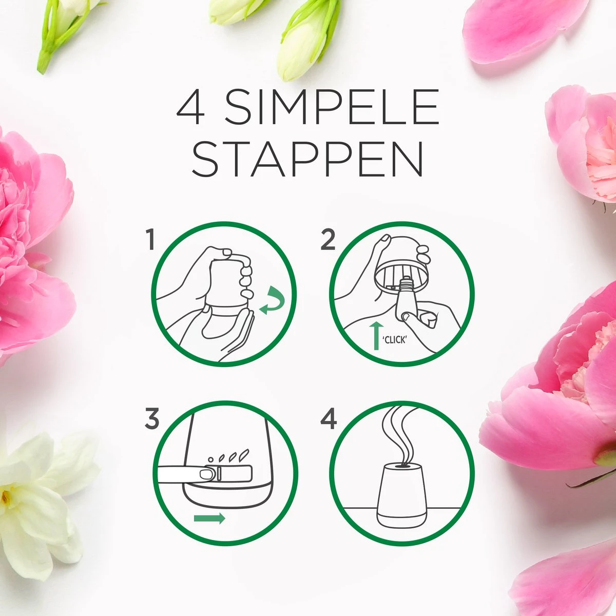 Air Wick Essential Mist Automatische Luchtverfrisser - Verfrissende Pioen En Jasmijn - 3 Navullingen - Afbeelding 4