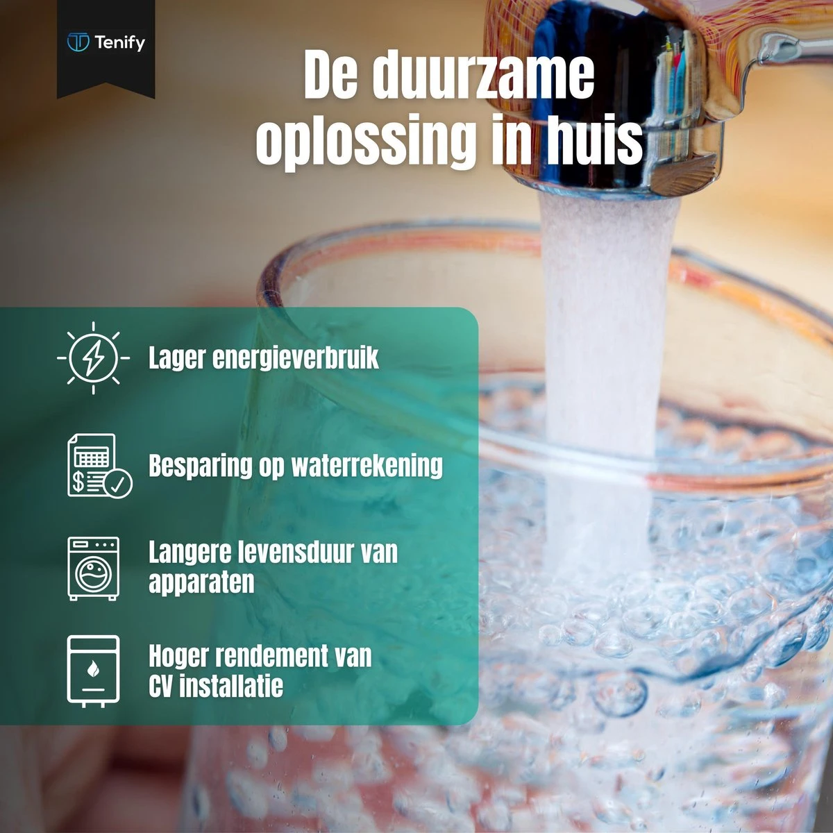 Tenify Magnetische Waterontharder - 7800 Gauss - Douche Filter - Waterverzachter - Waterontkalker - Antikalk Magneet - Waterleiding - Kalkaanslag - Afbeelding 5