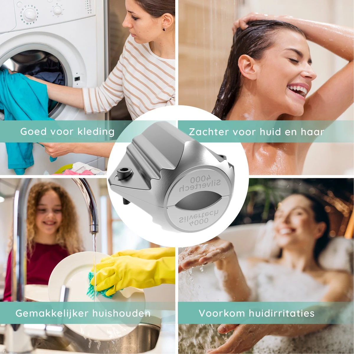 Jooba Magnetische Waterontharder - 1+1 GRATIS - Waterontharder Magneet - Waterontharder Waterleiding - Ontkalker - 4000 Silvertech - Waterontkalker - Antikalk Magneet - Kalkaanslag - Afbeelding 12