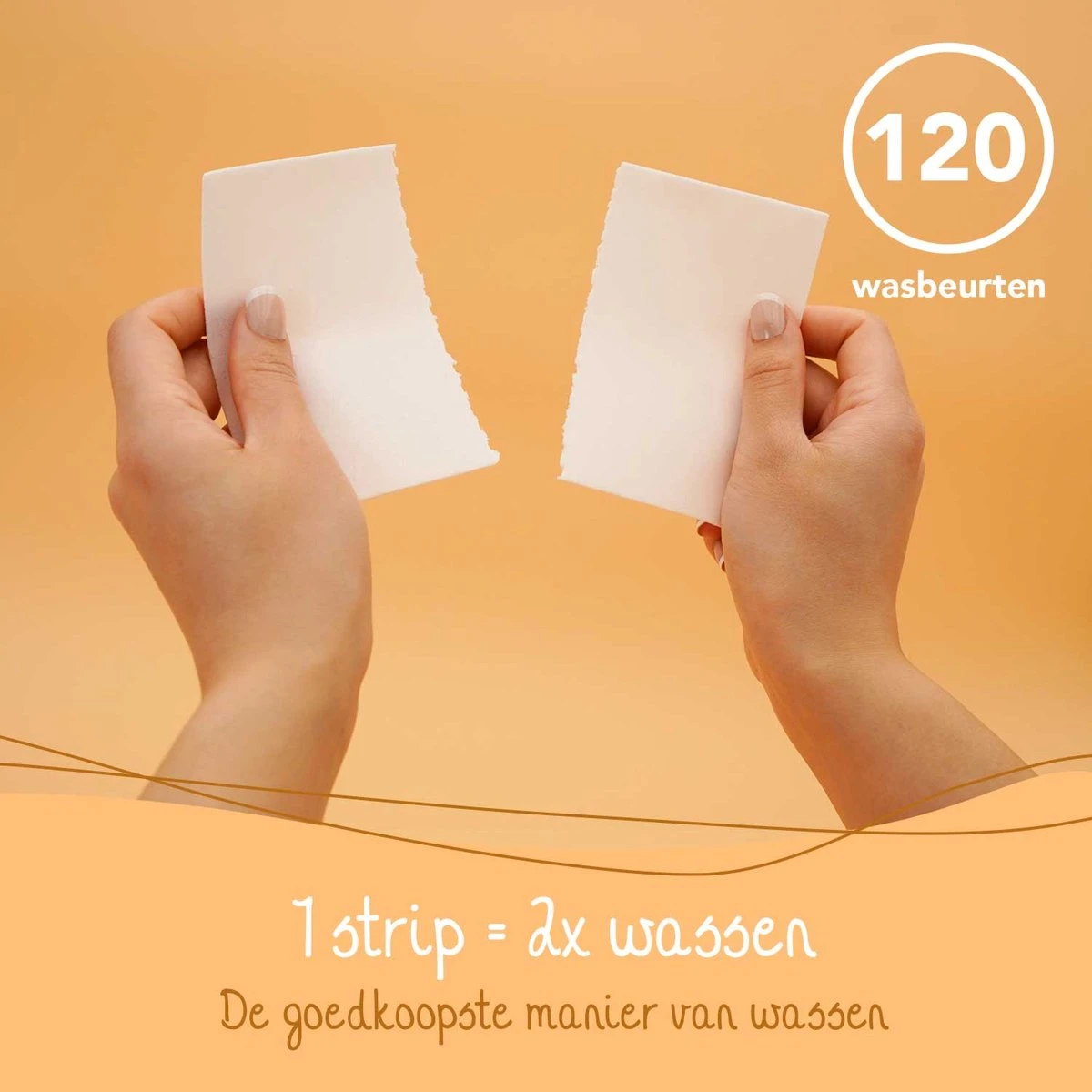 Cosmeau Wasmiddel Wasstrips 120 Wasbeurten Lentefris Wasvellen Wasdoekjes Detergent Sheets Wasdoekjes - Fris Plasticvrij Biologisch Afbreekbaar Eco - Afbeelding 9