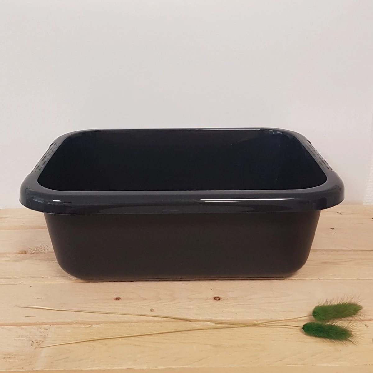 Curver Afwasbak Rechthoekig - 9 Liter - Antraciet - Afbeelding 2