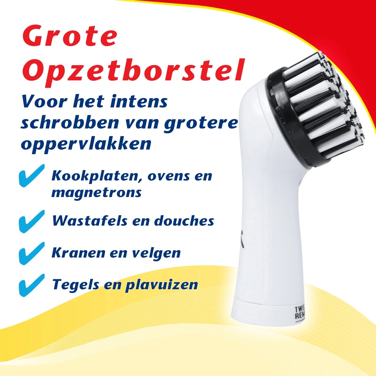 CleanRite® Multi Scrubber - Schoonmaakborstel Voor Auto, Fornuis, Tegels En Voegen - Afbeelding 8