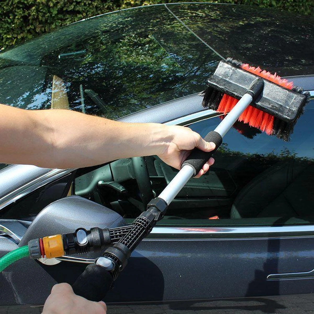 Autowasborstel 80 Cm + Zeepdispenser - Afbeelding 3