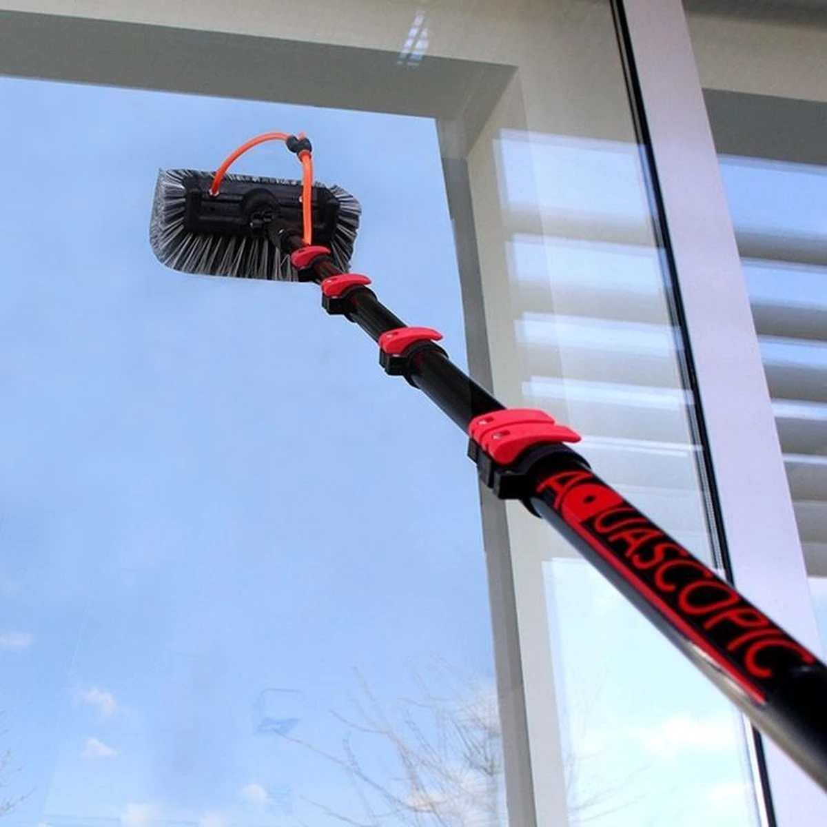 Aquascopic - Telescoopsteel Set Met Borstel - 5,4 M - Afbeelding 2