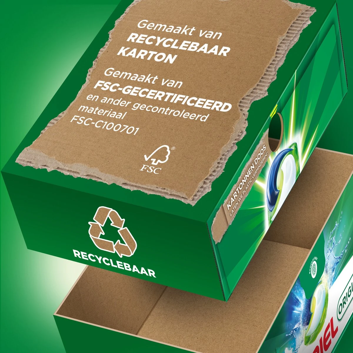 Ariel All In 1 Wasmiddel Pods - Original - 4 X 38 Wasbeurten - Voordeelverpakking - Afbeelding 5