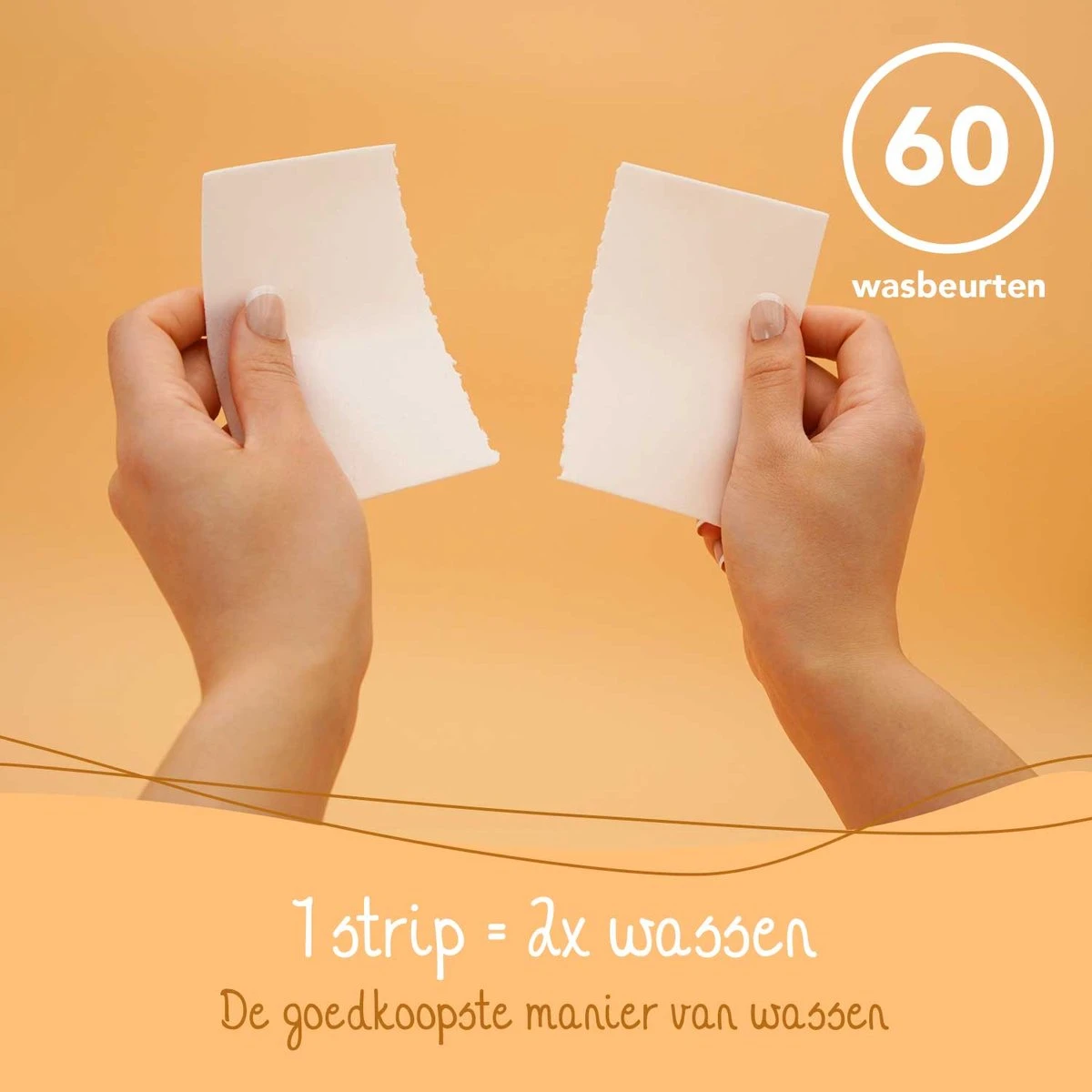 Cosmeau Wasmiddel Wasstrips 60 Wasbeurten Geurvrij Geurloos Wasvellen Wasdoekjes Detergent Sheets - Plasticvrij Biologisch Cosmo Cosmea Kosmo - Afbeelding 9