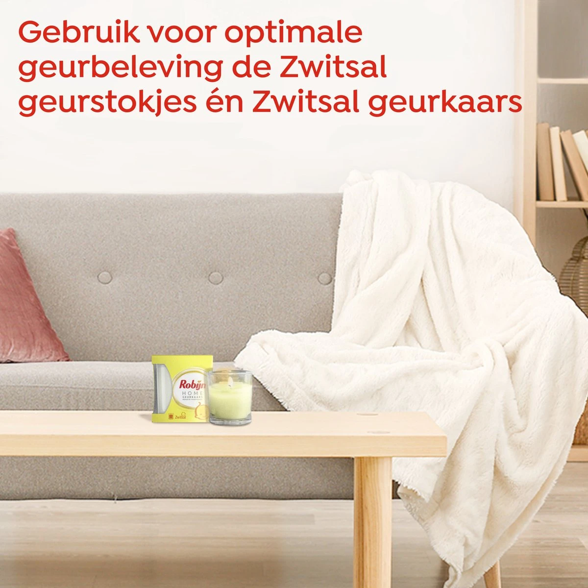 Robijn Zwitsal - Home Geurkaars - 115 Gram - Afbeelding 5