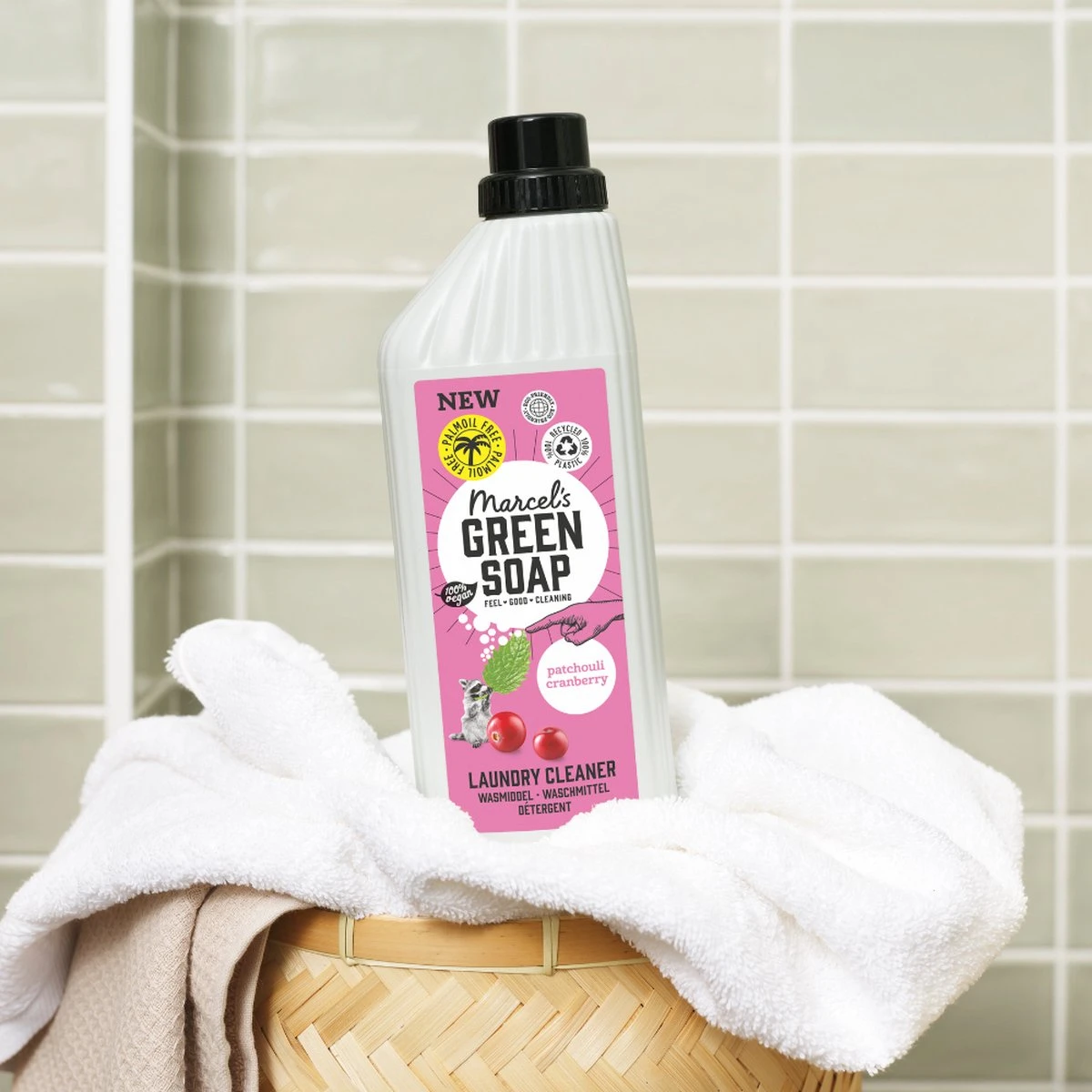 Marcel's Green Soap Wasmiddel Patchouli & Cranberry - 6 X 1 Liter - Afbeelding 2