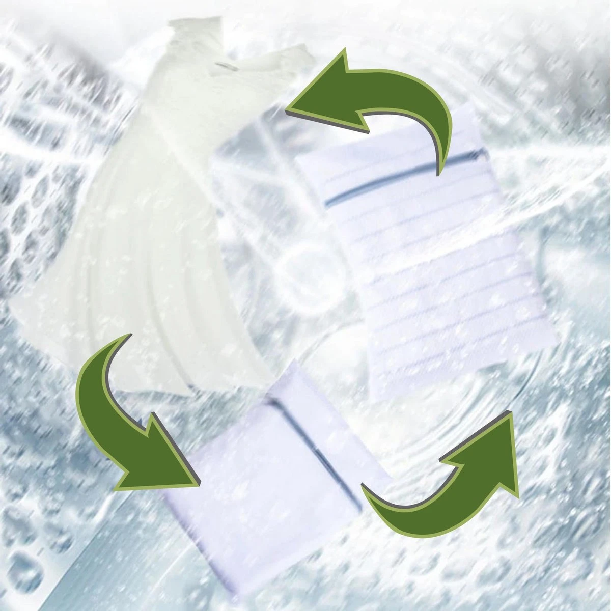 Merkloos Waszak 7x- Waszakken Voor Wasgoed- Laundry Bag- Incl. BH Waszakje Lingerie- Travel Organizer Bags-Set Van 7 - Afbeelding 6