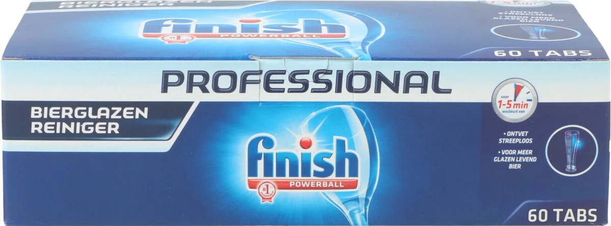 Finish Professional Bierglasreiniger 60 Tabs - Afbeelding 4