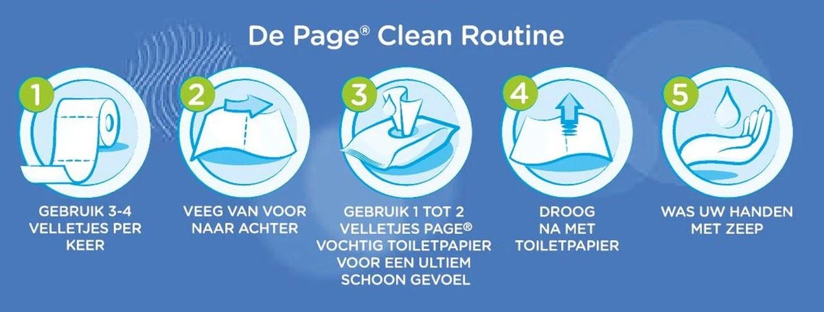 Page Toiletpapier - 32 Rollen - Compleet Schoon Wc Papier - Met Een Vleugje Katoen - Afbeelding 2
