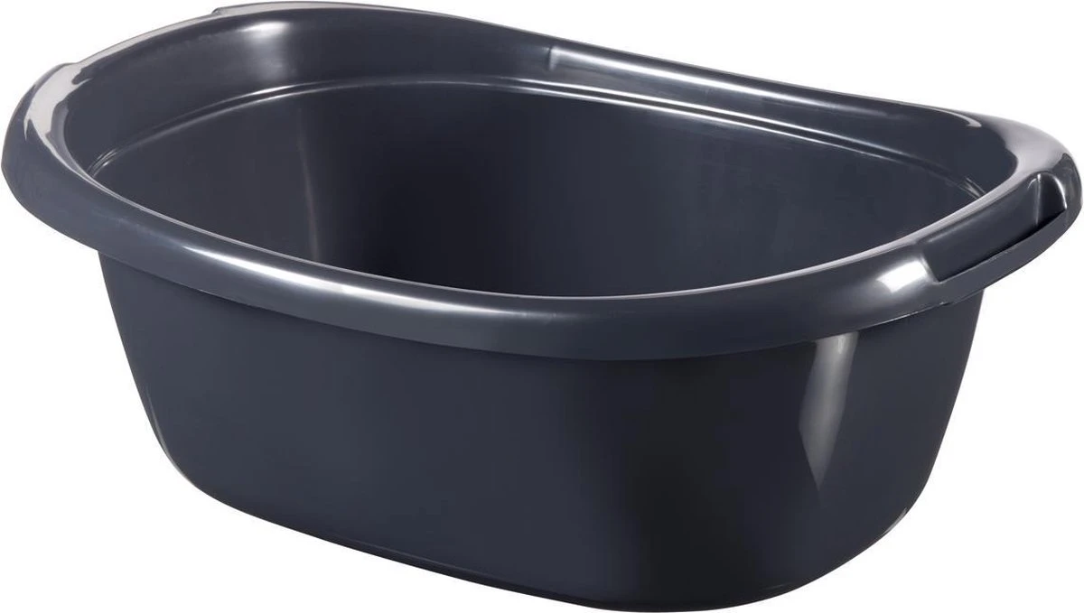 Curver Ovale Teil - Afwasbak - 20L - Antraciet