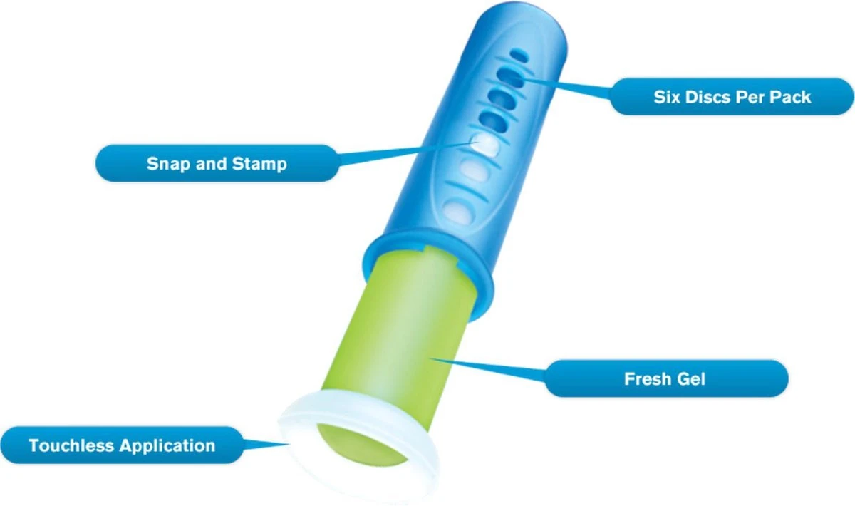 Canard Toiletreiniger Wc-blok Fresh Disc Marine Fris 1 Pak Met 2 Navulbussen - Afbeelding 2