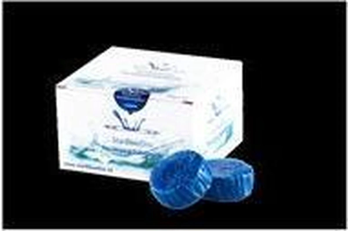 StarBlueDisc 12 Stuks Toiletblokjes Halfjaar Verpakking Blauw - Afbeelding 3