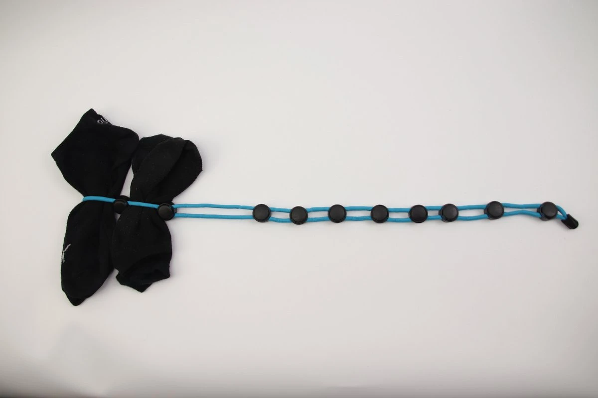 Sokhero - Sokken Cadeau Organizer - Waszak Waslijn Kleding - Wasmand Wasnet Huishouden - Wasmachine Sokken Opbergsysteem - Wasknijpers Wasbol Wasnet - Sokken En Lingerie Houder (voor 10 Sokken) - Afbeelding 2