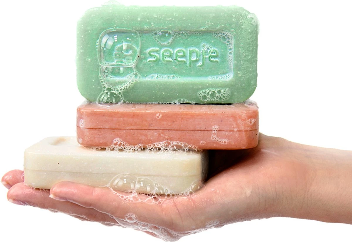 Seepje Zeepvariatie - Hand- En Lichaamszeep - Waszeep - Afwaszeep - Natuurlijke Ingredienten - 0% Plastic - Afbeelding 6