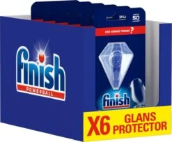 Finish Glans Protector Vaatwasmiddel - 300 Wasbeurten - 6 Stuks