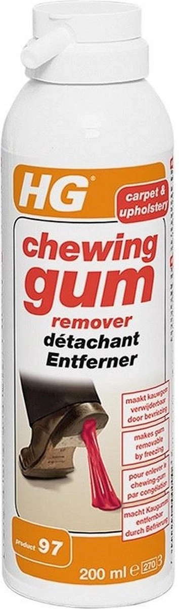 HG Chewing Gum Remover (HG Product 97) - 200ml - Bevriest Kauwgom - Afbeelding 5