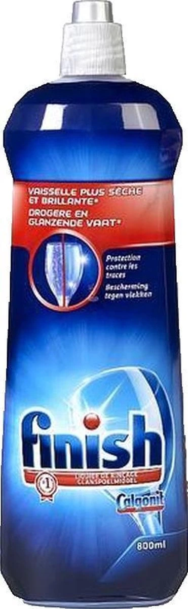 Finish - Glansspoelmiddel Vaatwas - Regular - 4 X 800 Ml - Voordeelverpakking - Afbeelding 2