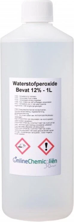 Waterstofperoxide 12% - Hydrogen Peroxide - 1liter