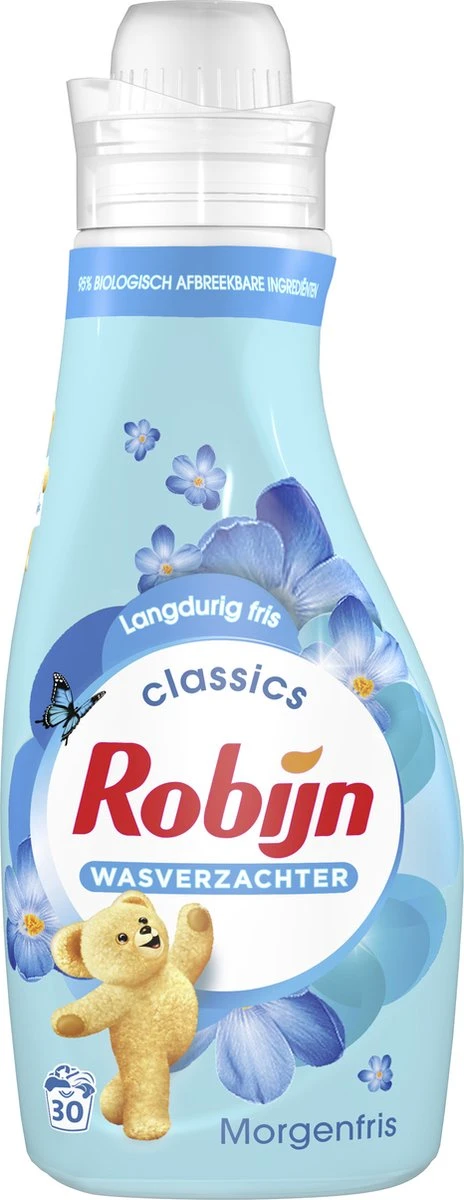 Robijn Classics Morgenfris Wasverzachter - 4 X 30 Wasbeurten - Voordeelverpakking - Afbeelding 2