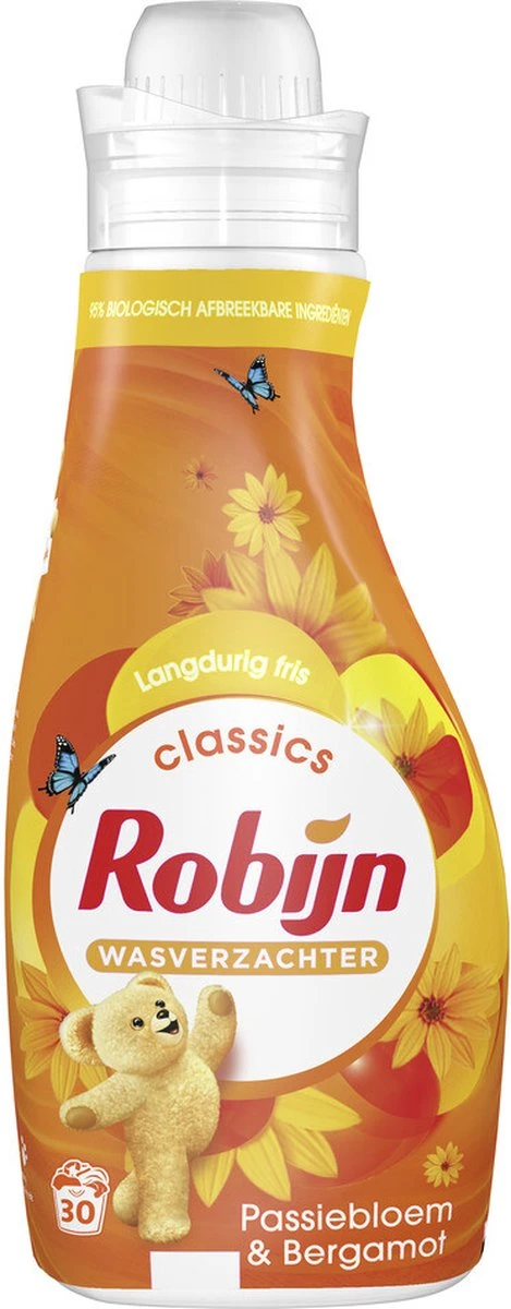 Robijn Classics Passiebloem & Bergamot Wasverzachter - 8 X 30 Wasbeurten - Voordeelverpakking - Afbeelding 10