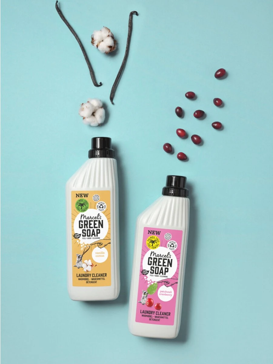 Marcel's Green Soap Wasmiddel Patchouli & Cranberry - 6 X 1 Liter - Afbeelding 7