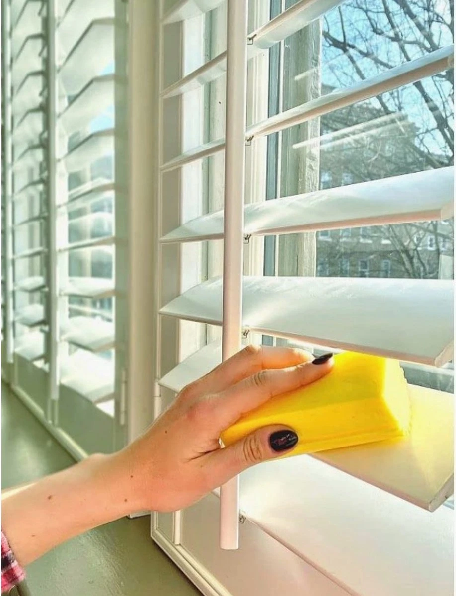 Scrub Daddy Damp Duster - Wonder Stoffer - Licht Blauw - Afbeelding 2