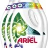 Ariel Vloeibaar Wasmiddel +Touch Van Lenor Unstoppables - Kleur - 4 X 17 Wasbeurten - Voordeelverpakking